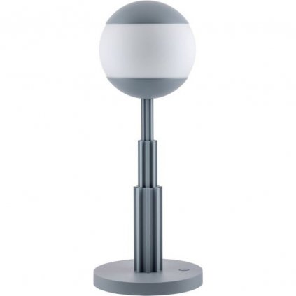 LED asztali lámpa AR04 47 cm, szürke, Alessi