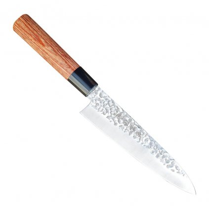 Japán kés GYUTO/CHEF KANETSUN E TSUCHIME 18 cm, barna, Dellinger