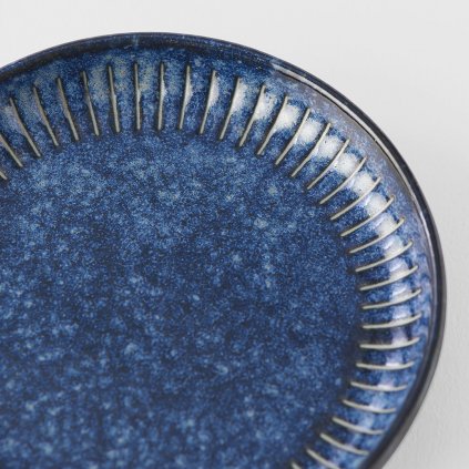 Szószos tál RIDGED INDIGO 20 ml, kék, kerámia, MIJ