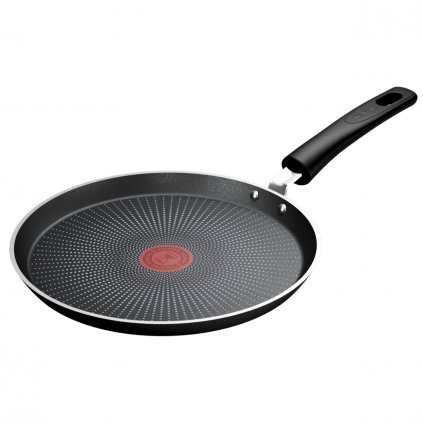 Palacsinta serpenyő FORCE C2923853 25 cm, fekete, alumínium, Tefal