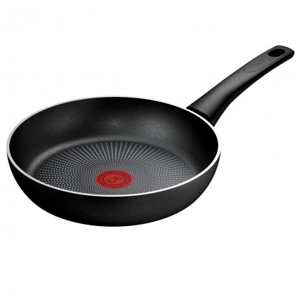 Tapadásmentes serpenyő FORCE C2920453 24 cm, fekete, alumínium, Tefal