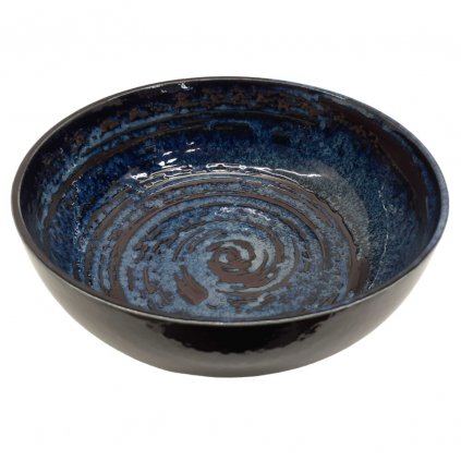 Étkező tál COPPER SWIRL 1,8 l, zöld, kerámia, MIJ