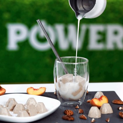 Protein VEGAN UPGRADED 300 g, vanília, por, Powerlogy