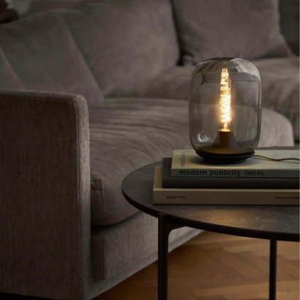 Eva Solo ACORN asztali lámpa, 21 cm, LED, szürke, műanyag