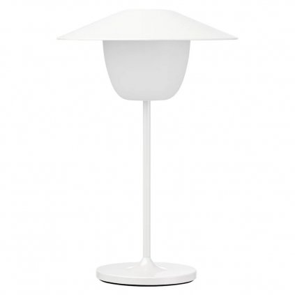 Blomus ANI MINI hordozható asztali lámpa, 21 cm, LED, fehér, alumínium