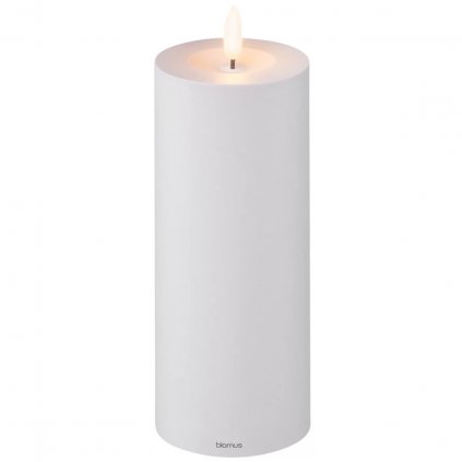 Blomus NOCA asztali lámpa, 25 cm, LED, világosszürke, műanyag