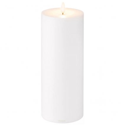 Blomus NOCA asztali lámpa, 25 cm, LED, fehér, műanyag