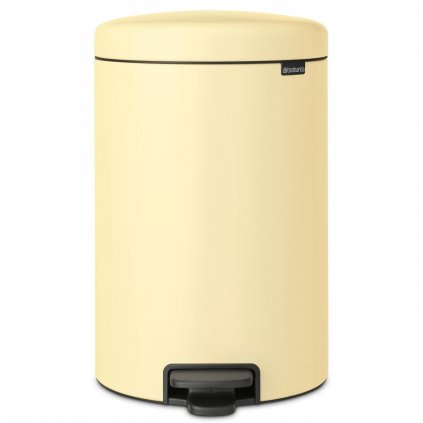Brabantia NEWICON pedálos szemetes kosár, 20 l, lágy sárga, acél