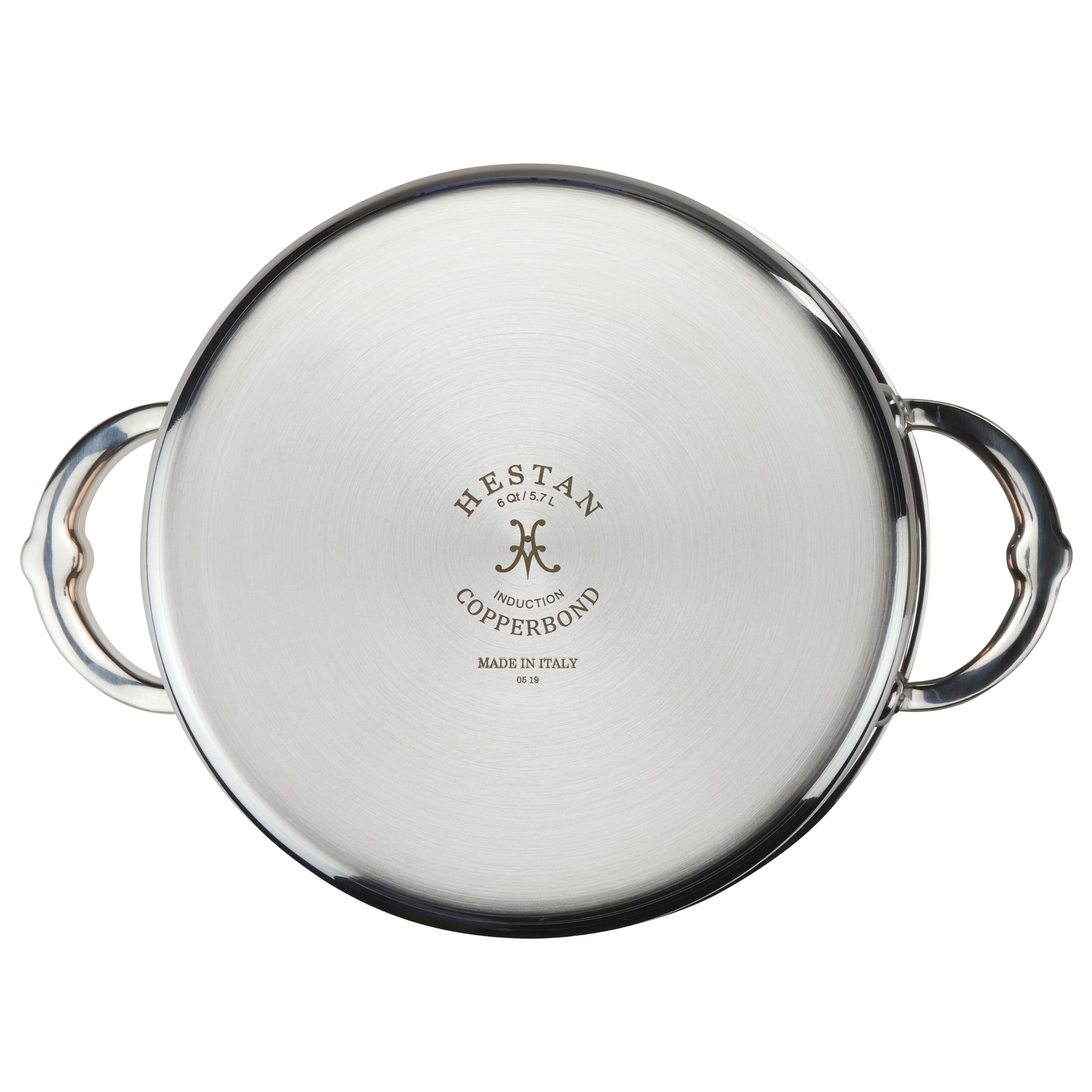 Fazék COPPERBOND 24 cm, 5,7 l, réz, Hestan