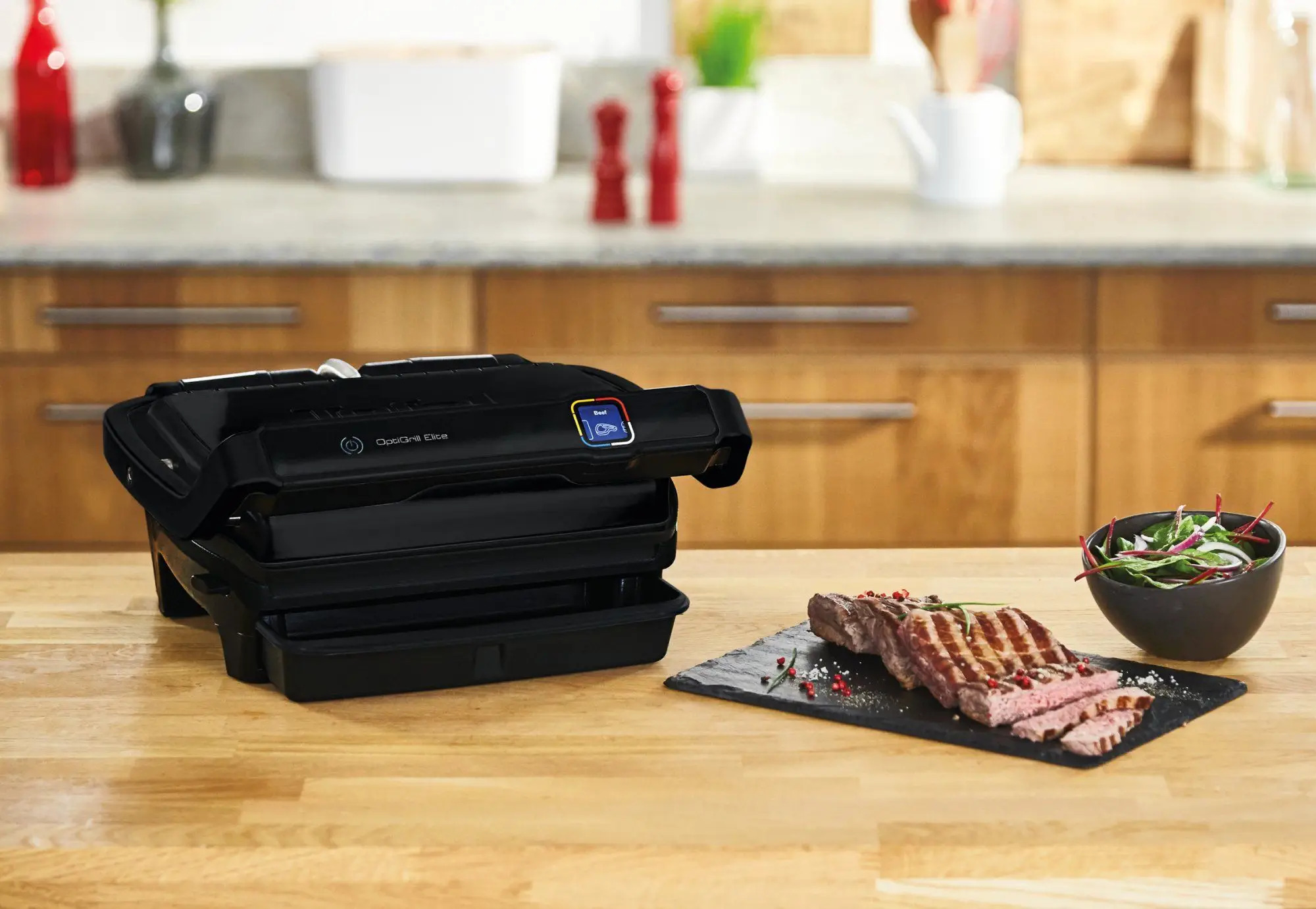 Elektromos kontaktgrill OPTIGRILL ELITE GC750830, Tefal
