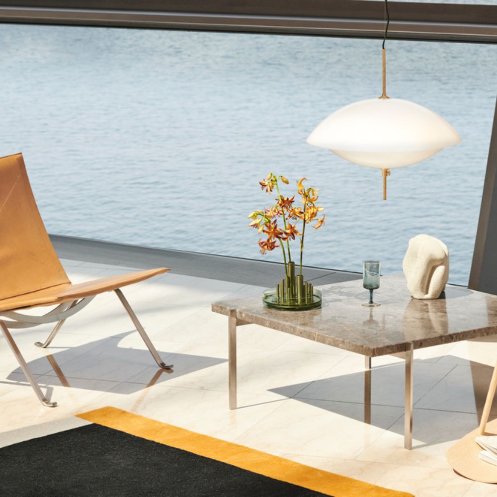 Váza IKERU 19 cm, zöld, üveg, Fritz Hansen