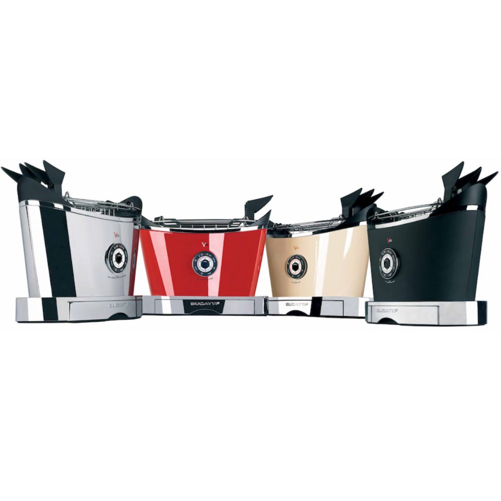 Kenyérpirító VOLO 32 cm, krémszínű, rozsdamentes acél, Bugatti