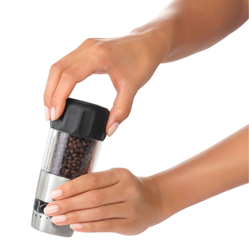 Borsdaráló GOOD GRIPS 14 cm, fekete, akril, OXO, OXO