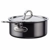 Nyeles lábas NANOBOND TITANIUM 20 cm, 2,8 l, rozsdamentes acél, Hestan