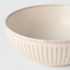 218795 2 jidelni misa ridged alabaster 16 cm bezova keramika mij
