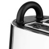 218909 4 topinkovac toru 32 cm stribrna cerna nerezova ocel alessi