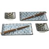 Sushi szett NAVY & WHITE UME, 6 db, MIJ