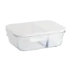 230881 box na potraviny pkv 033 1 45 l sklo silikon pebbly