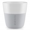 Espresso csésze 80 ml, 2 db szett, szilikon borítással, világosszürke Eva Solo.
