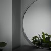 Fali tükör RIM 80 cm, szürke, Blomus