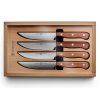 Steak kés szett, 4 db, szilvafa markolattal, Wüsthof