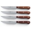 Steak kés szett, 4 db, szilvafa markolattal, Wüsthof