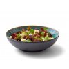 Salátástál 24 cm, fekete/zöld, Bitz