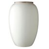 Váza 50 cm, cream, stoneware, Bitz