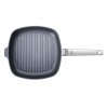 Grill serpenyő DIAMOND LITE PRO 28 x 28 cm, rozsdamentes acél fogantyúval, titán bevonattal, WOLL