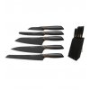 Késkészlet blokkal EDGE, 5 db, Fiskars