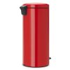 Pedálos szemetes kosár NEWICON 30 l, élénkpiros, Brabantia