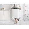 Érintős szemeteskosár BO 60 l, fehér, Brabantia
