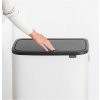 Érintős szemeteskosár BO 60 l, fehér, Brabantia