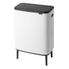 Érintős szemeteskosár BO 60 l, fehér, Brabantia