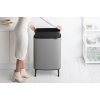 Érintős szemetes kosár Bo Touch Bin Brabantia ásványi szürke 60 l