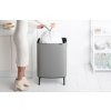 Érintős szemetes kosár Bo Touch Bin Brabantia ásványi szürke 60 l