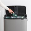 Érintős szemetes kosár Bo Touch Bin Brabantia ásványi szürke 60 l