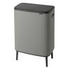 Érintős szemetes kosár Bo Touch Bin Brabantia ásványi szürke 60 l