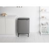 Érintős szemetes kosár Bo Touch Bin Brabantia ásványi szürke 60 l