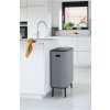 Érintős szemetes kosár Bo Touch Bin Brabantia ásványi szürke 60 l