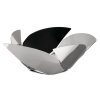 Gyümölcstál TWIST 29 cm, csiszolt rozsdamentes acél, Alessi