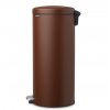 Pedálos szemetes kosár NEWICON 30 l, ásványbarna, Brabantia