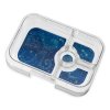 Gyerek uzsonnás doboz PANINO NEPTUNE BLUE 750 ml, 4 rekeszes, kék, Yumbox