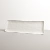Sushi és sashimi tányér MODERN WHITE 33 x 10,5 cm, fehér, MIJ