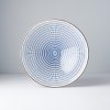 Ramen tál RADIATING LINES BLUE & WHITE 25 cm, 900 ml, MIJ