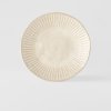 Lapostányér RIDGED ALABASTER 25 cm, MIJ