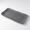 Sushi és sashimi tányér STONE SLAB 35 x 20 cm, MIJ