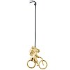 Karácsonyfadísz ANGEL GIRL ON A BICYCLE 7 cm, aranyozott, Rosendahl