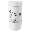 Utazási bögre TO GO CLICK MOOMIN 400 ml, puha fehér, Stelton