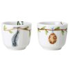 Tojáspohár HAMMERSHOI SPRING, 2 db szett, 5 cm, fehér, Kähler